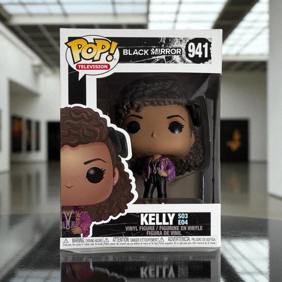 Funko Pop Unopened Kelly S03 E04 941 Black Mirror Vinyl Figure Television - Picture 1 of 6